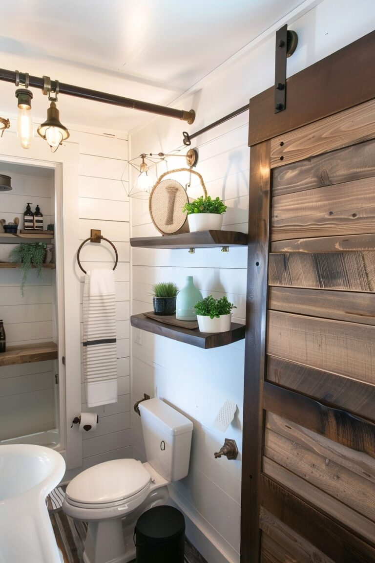 15 Small Rustic Bathroom Ideas: Cozy and Inviting Designs - My Decor Inspo