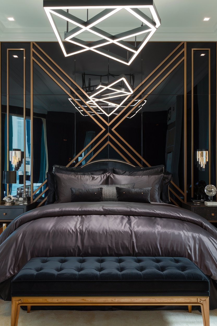 12 Bedrooms with Black Accent Walls: Sleek, Elegant Designs for a ...