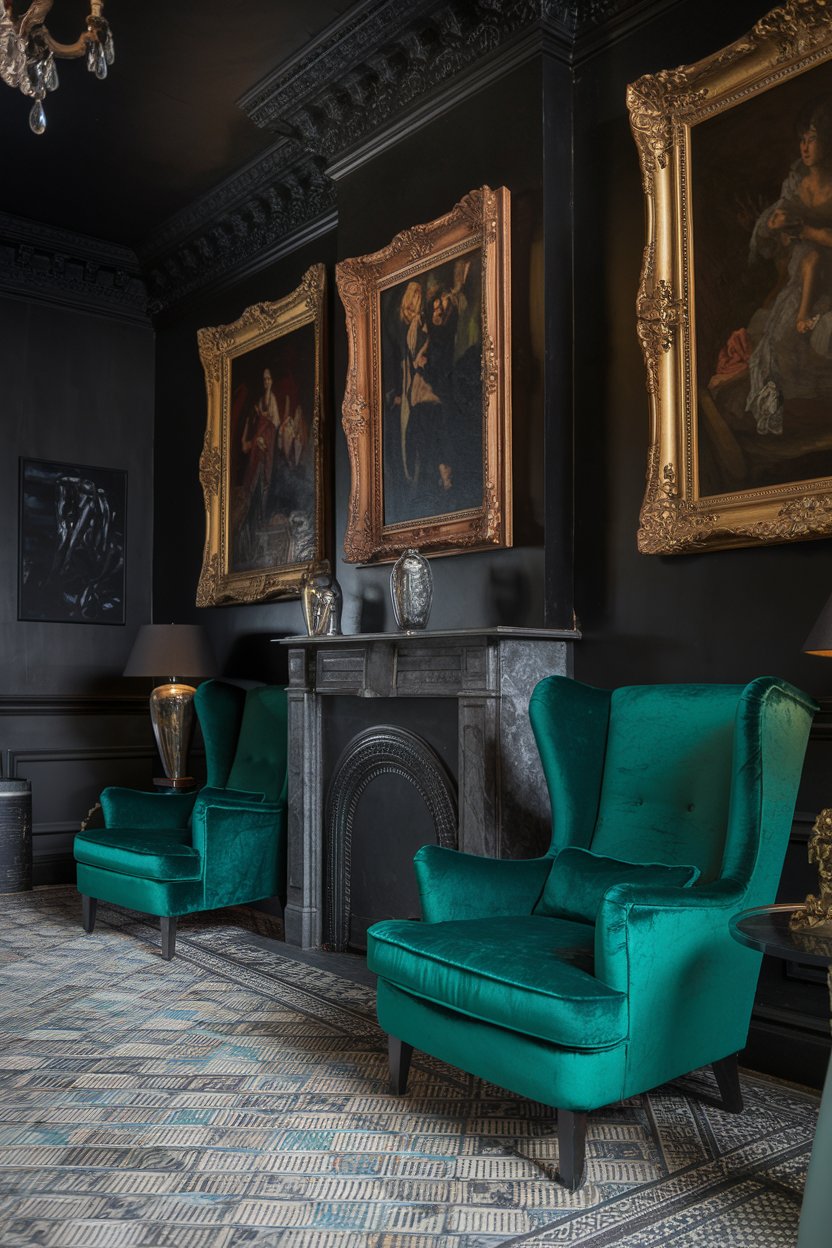10 Dark Feminine Living Room Ideas to Inspire Sophisticated and ...