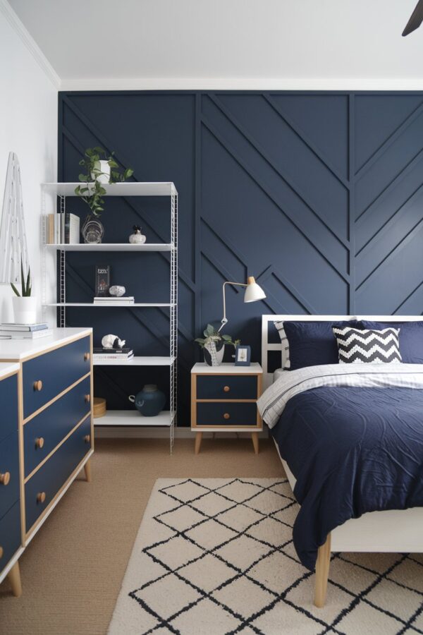 15 Navy Blue Bedroom Designs Stylish Ways to Refresh Your Room My