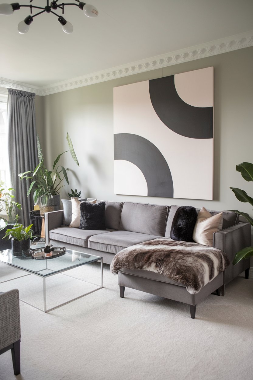 15 Living Room with Grey Couch Ideas for a Modern and Cozy Home - My ...