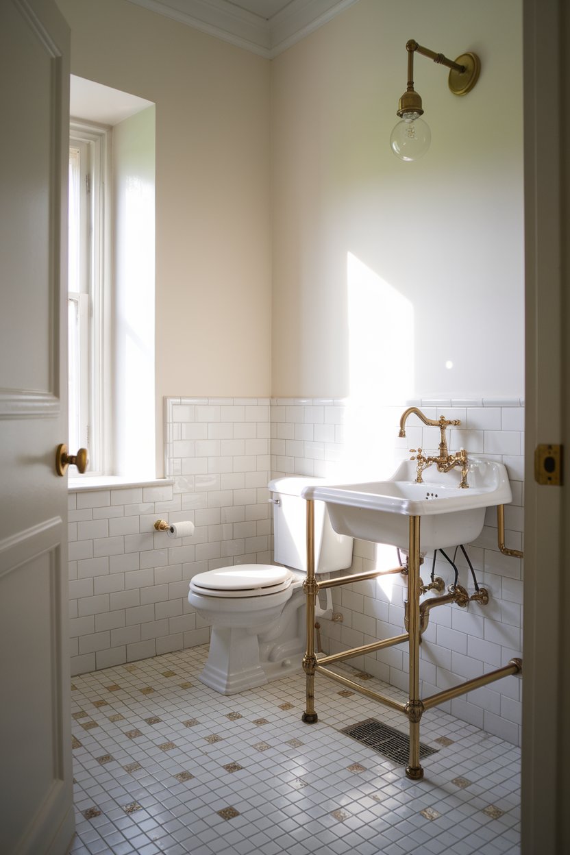 10 Bathrooms with Gold Accents to Inspire Sophisticated Style - My Decor Inspo