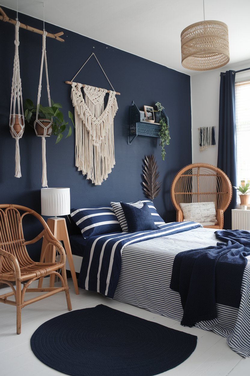 15 Navy Blue Bedroom Designs: Stylish Ways to Refresh Your Room - My ...