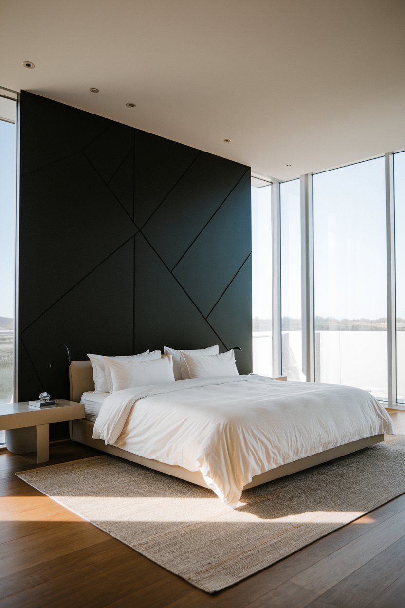 12 Bedrooms with Black Accent Walls: Sleek, Elegant Designs for a ...
