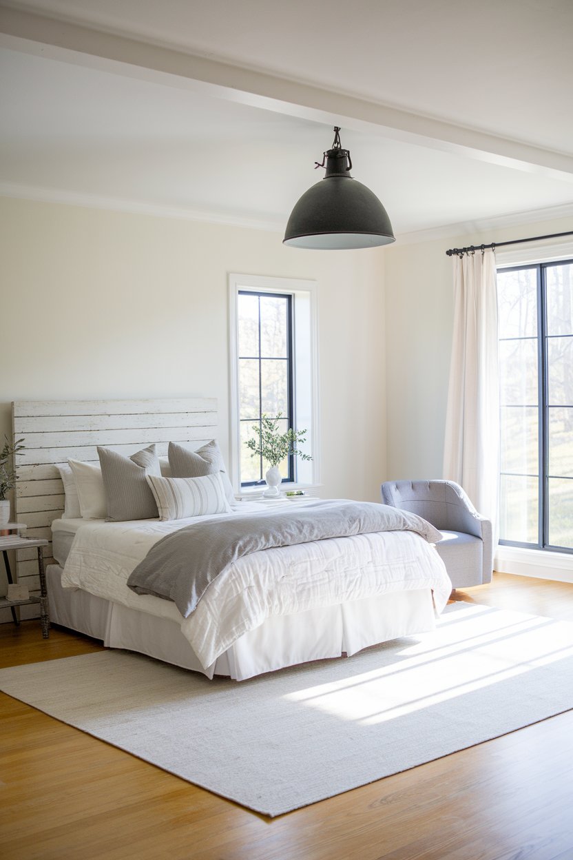 16 Modern Farmhouse Bedroom Ideas to Create a Warm and Inviting Space ...