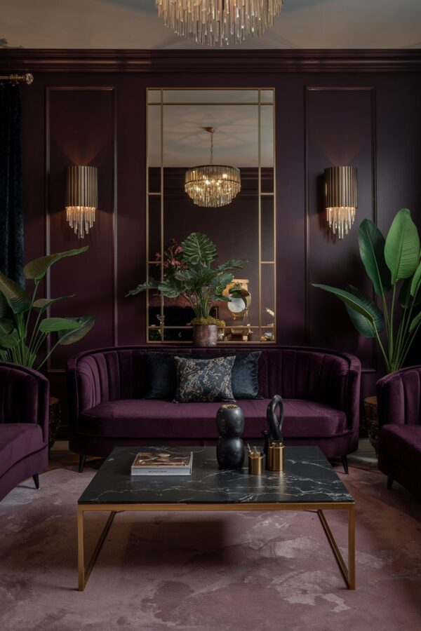 10 Dark Feminine Living Room Ideas to Inspire Sophisticated and ...