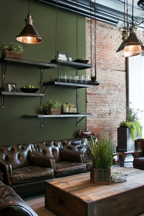 15 Olive Green Living Rooms with Modern Flair! My Decor Inspo