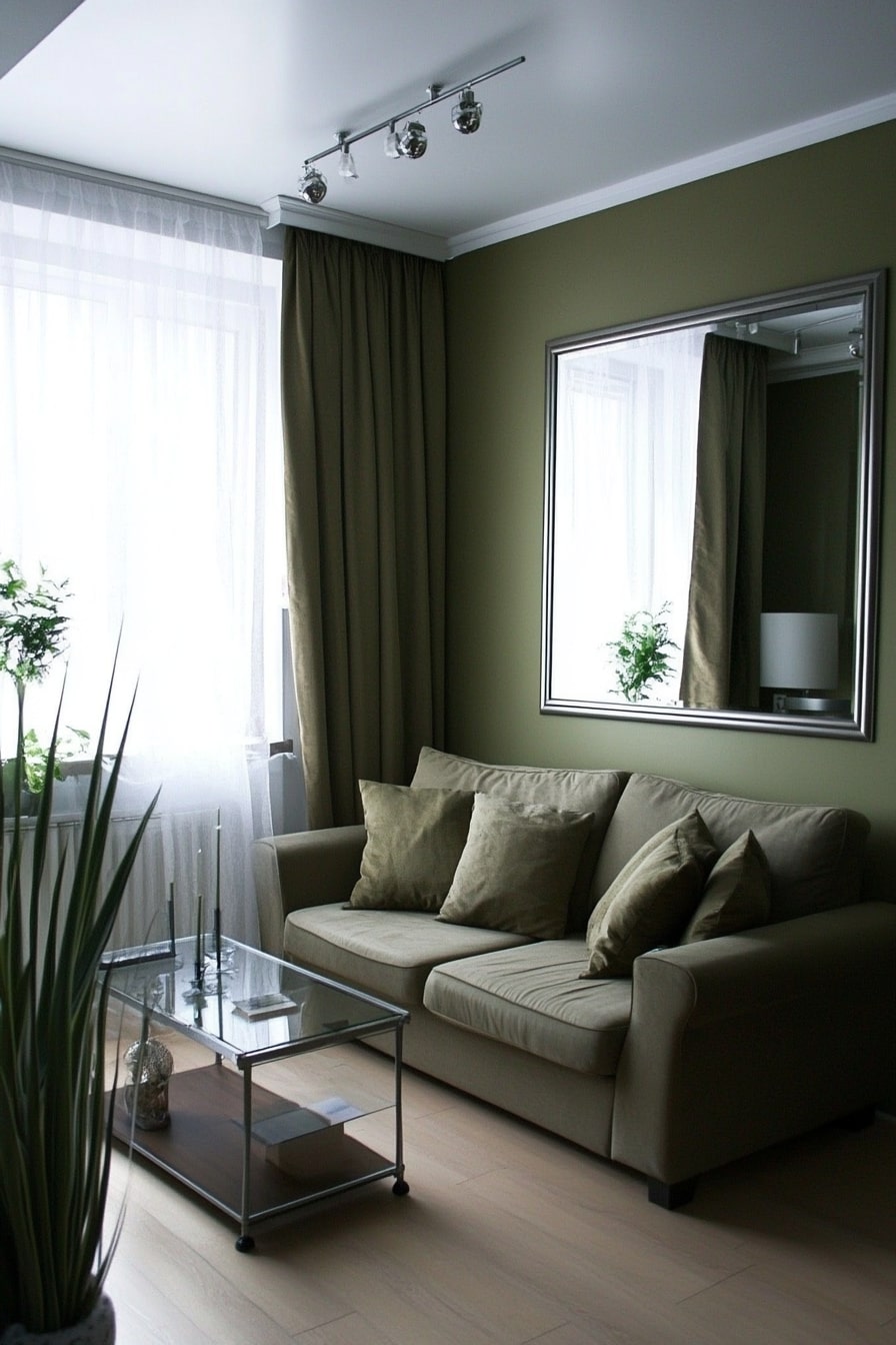 15 Olive Green Living Rooms with Modern Flair! My Decor Inspo