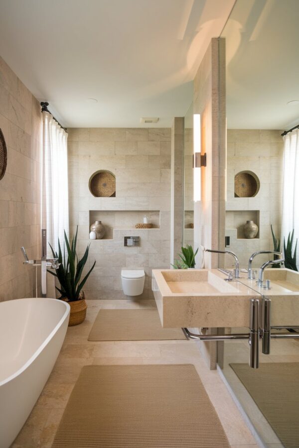 12 Beige Bathroom Ideas for a Calm and Elegant Home Retreat - My Decor ...