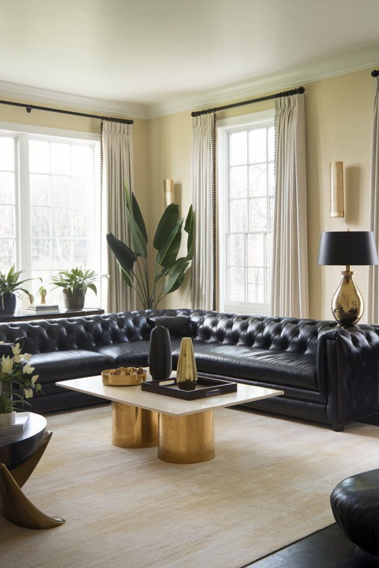 14 Cream and Black Living Room Ideas to Transform Your Home with Style