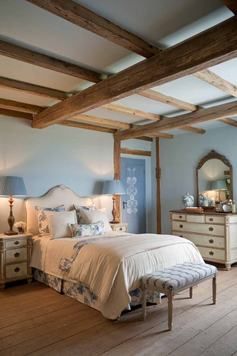 15 Blue and Cream Bedroom Ideas for a Calm and Stylish Retreat - My ...