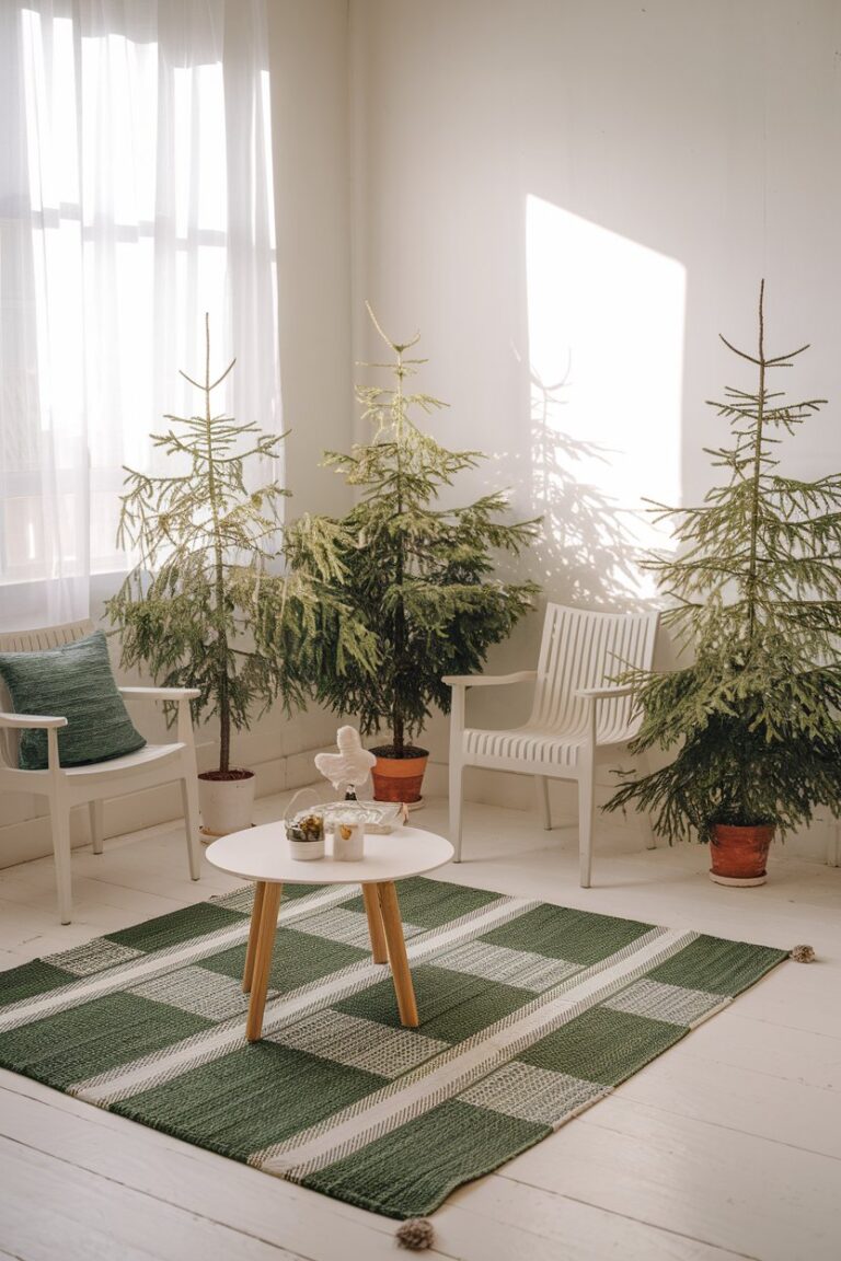 15 Green and White Winter Home Decor Ideas to Create a Cozy Retreat ...