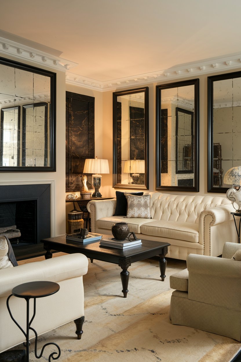 14 Cream and Black Living Room Ideas to Transform Your Home with Style ...