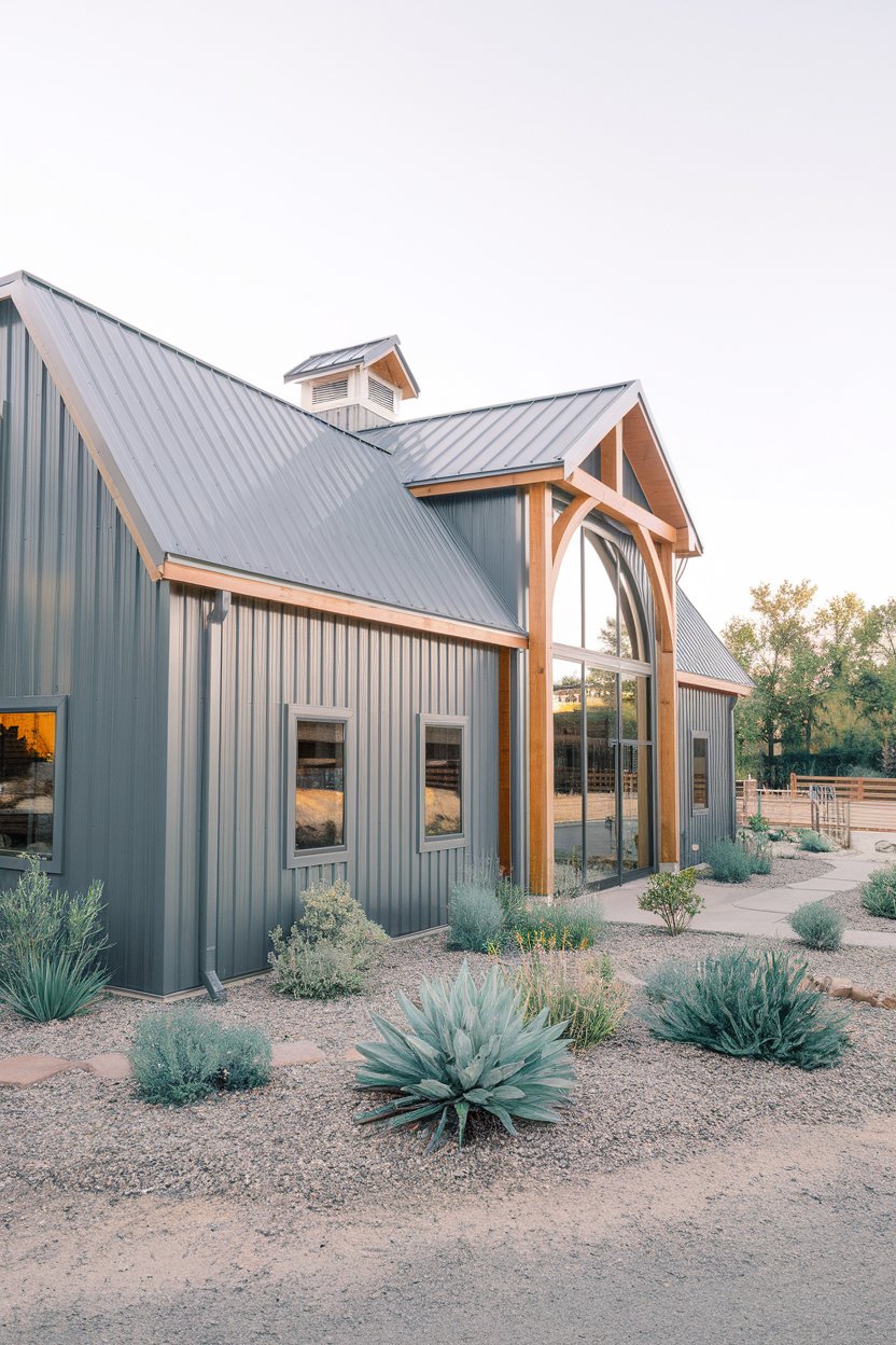 15 Modern Barndominium Exterior Ideas: Stylish Designs for Contemporary ...