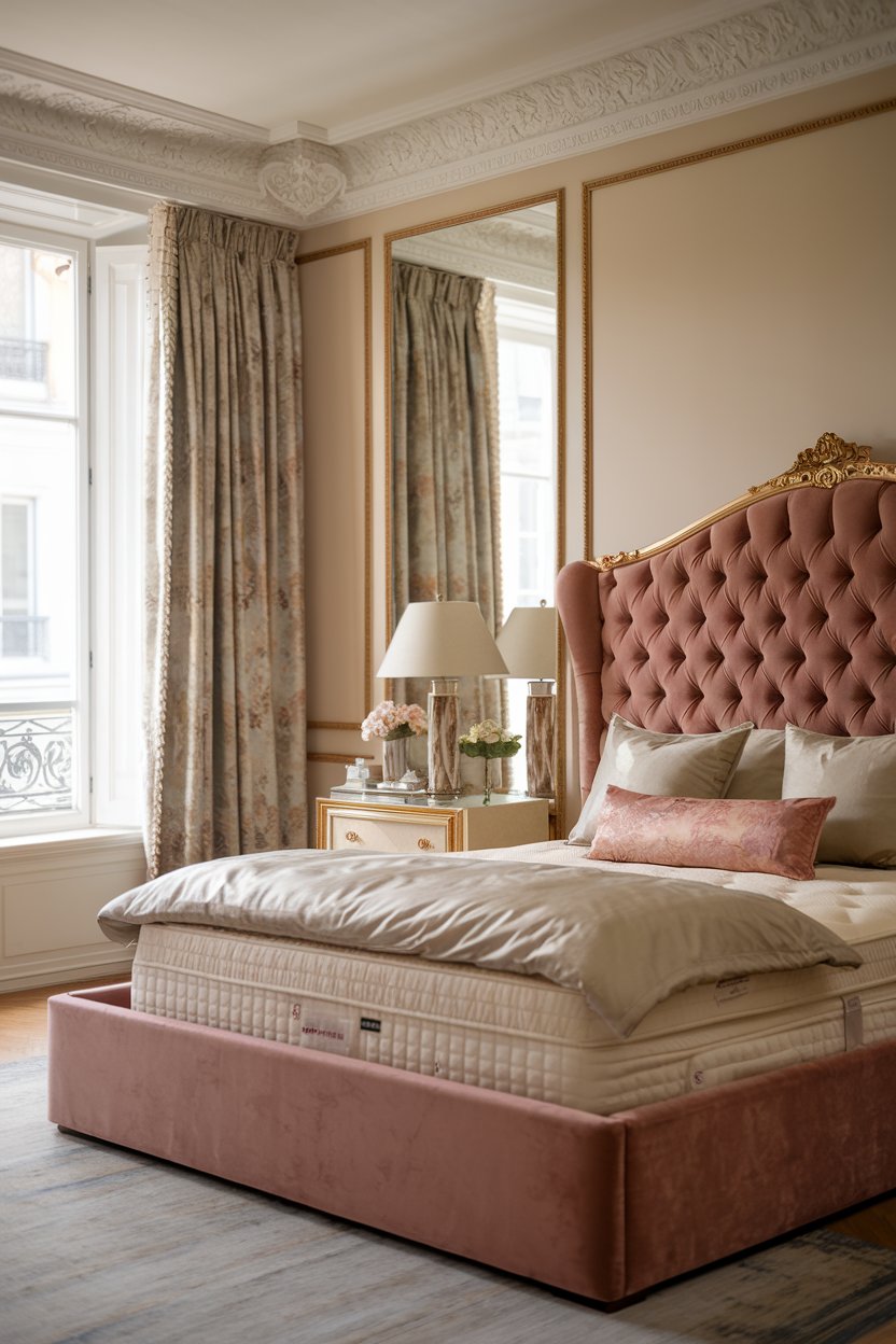 18 Parisian Bedroom Ideas That Blend Classic Style with Modern Comfort ...