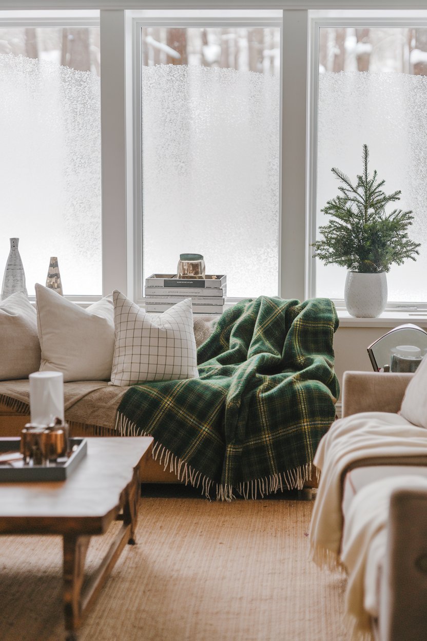 15 Green and White Winter Home Decor Ideas to Create a Cozy Retreat ...