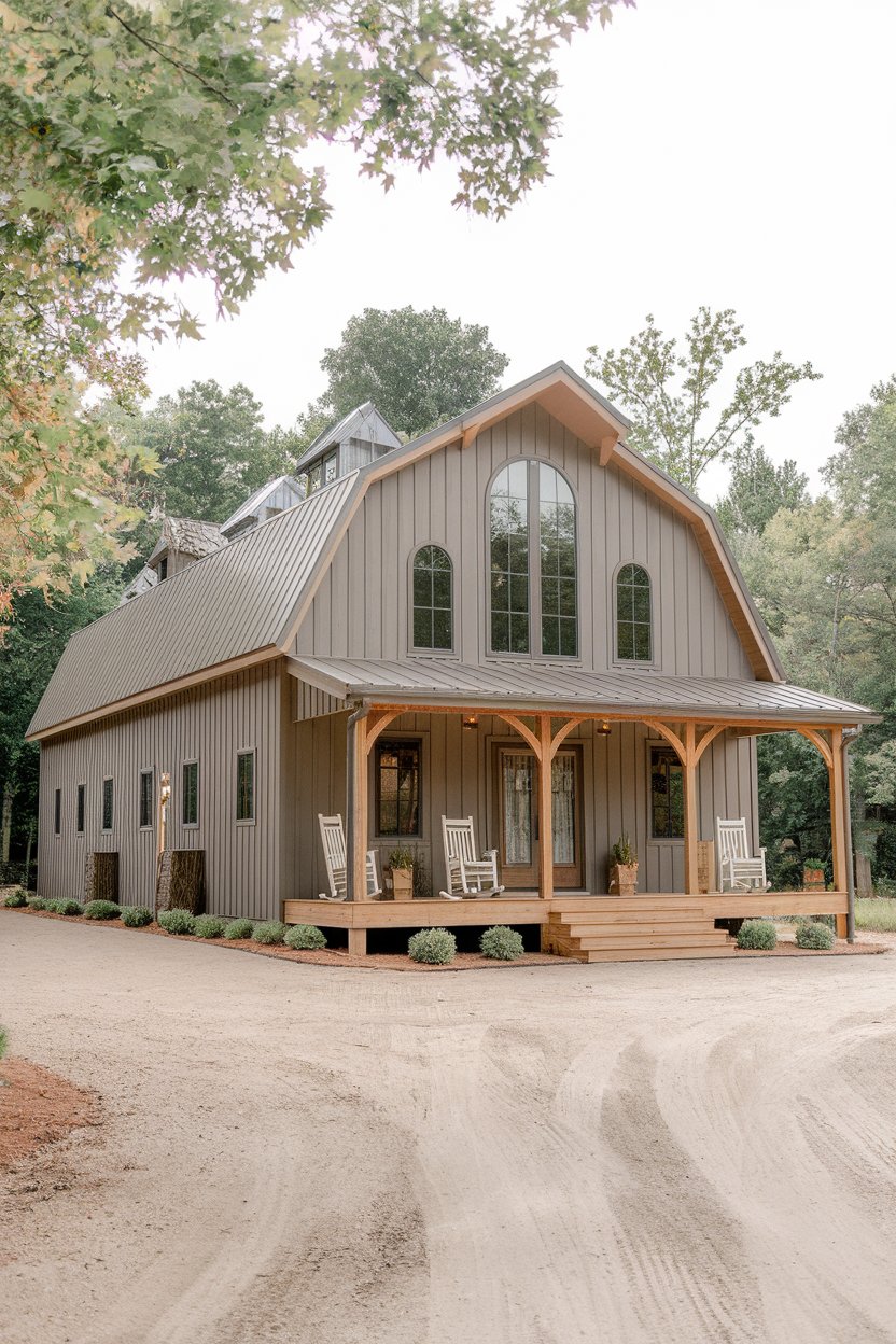 15 Modern Barndominium Exterior Ideas: Stylish Designs for Contemporary ...