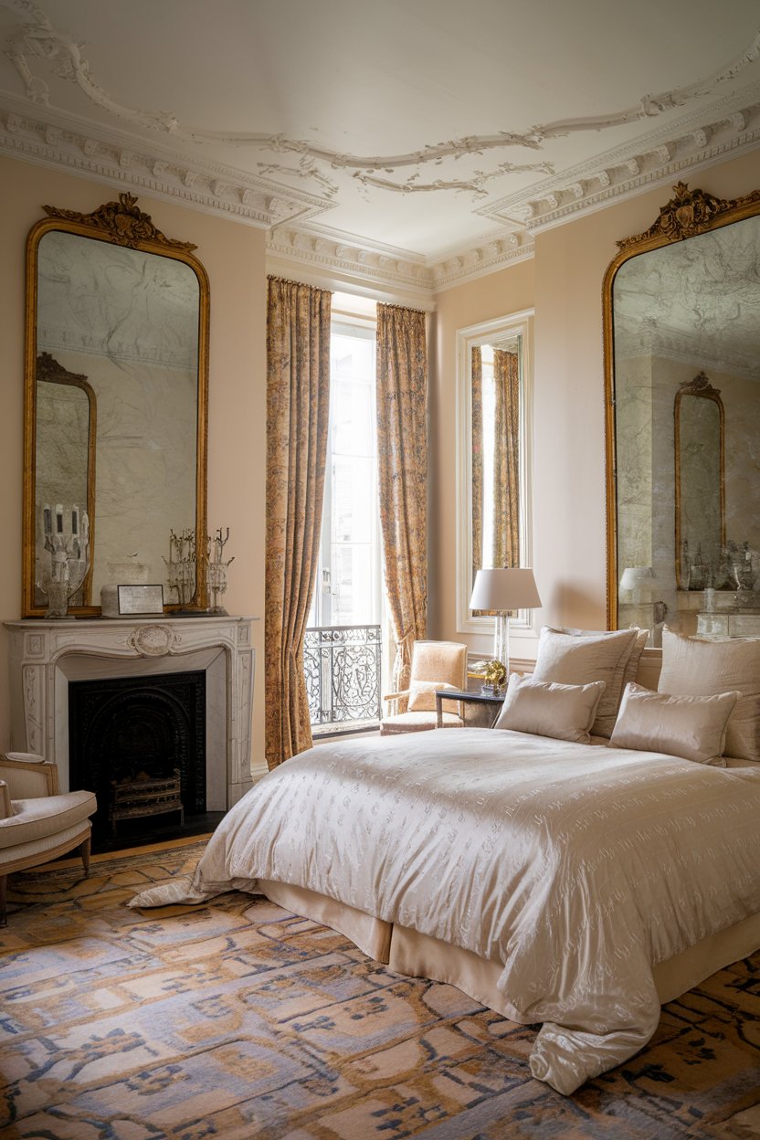 18 Parisian Bedroom Ideas That Blend Classic Style with Modern Comfort ...