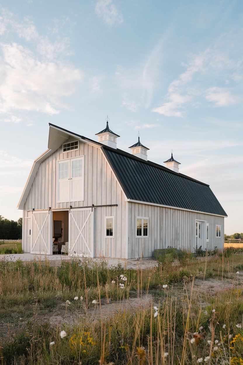 15 Modern Barndominium Exterior Ideas: Stylish Designs for Contemporary ...