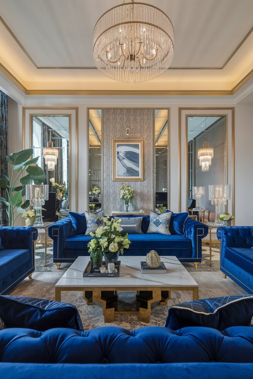 15 Blue Couch Living Room Ideas to Refresh Your Home Decor - My Decor Inspo