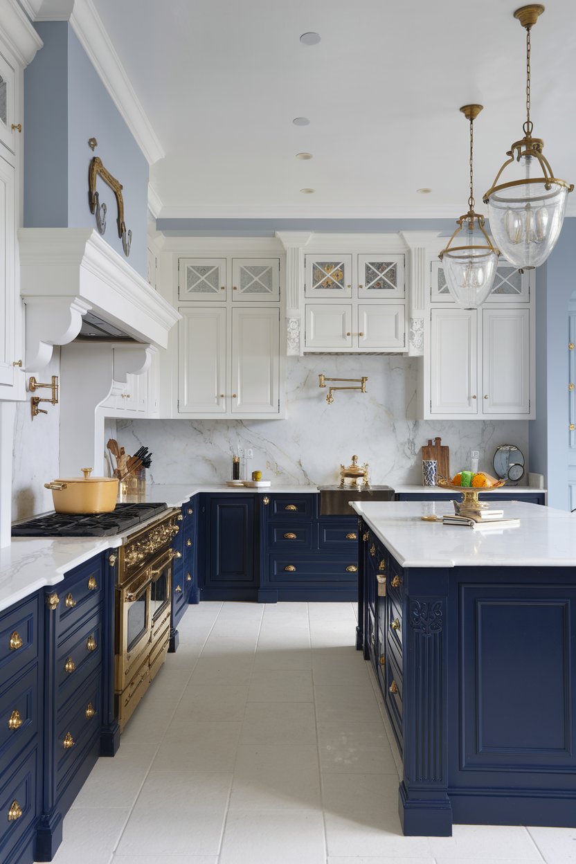 14 Blue and White Kitchen Ideas for Every Style and Taste - My Decor Inspo