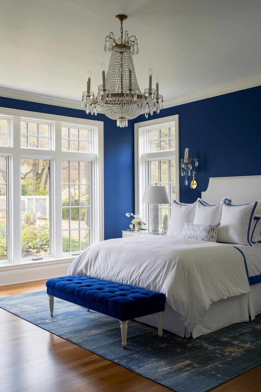 14 Blue and White Bedroom Ideas for a Calm and Stylish Retreat - My ...