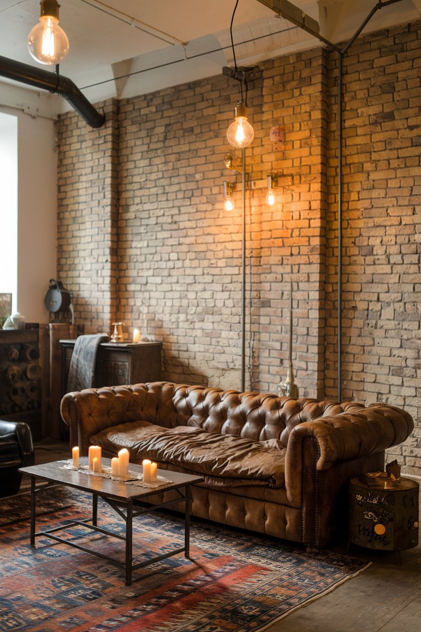 17 Moody Vintage Living Room Interior Ideas to Inspire Timeless Charm ...