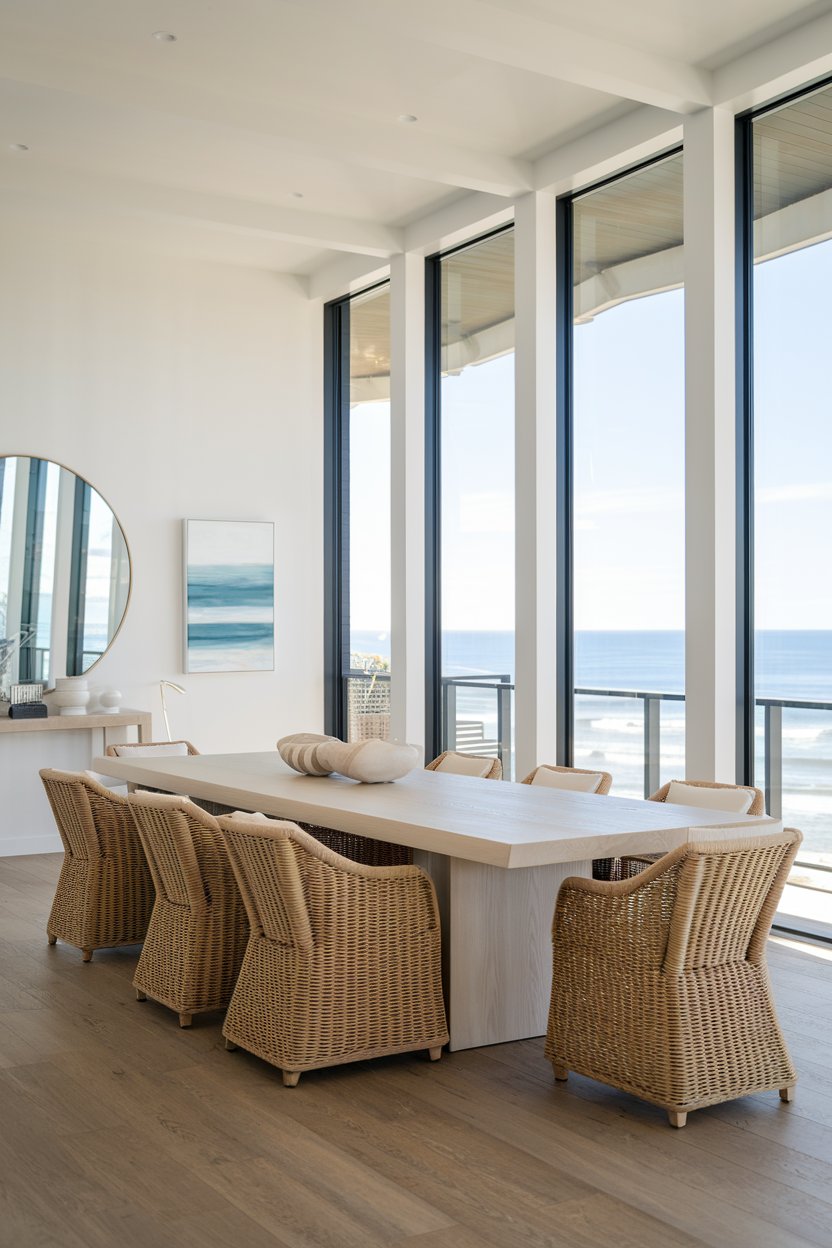 16 Modern Coastal Dining Room Designs That Inspire Relaxed Living - My ...