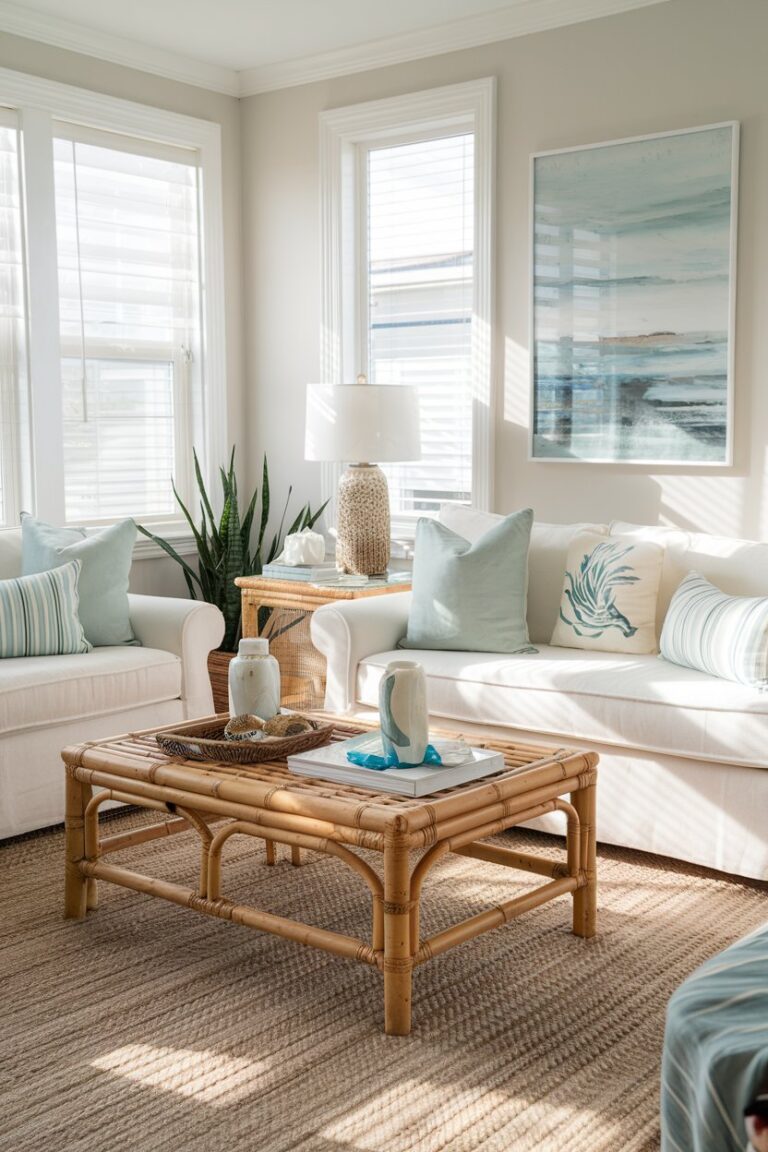 14 Modern Coastal Living Room Ideas for a Bright and Breezy Aesthetic ...