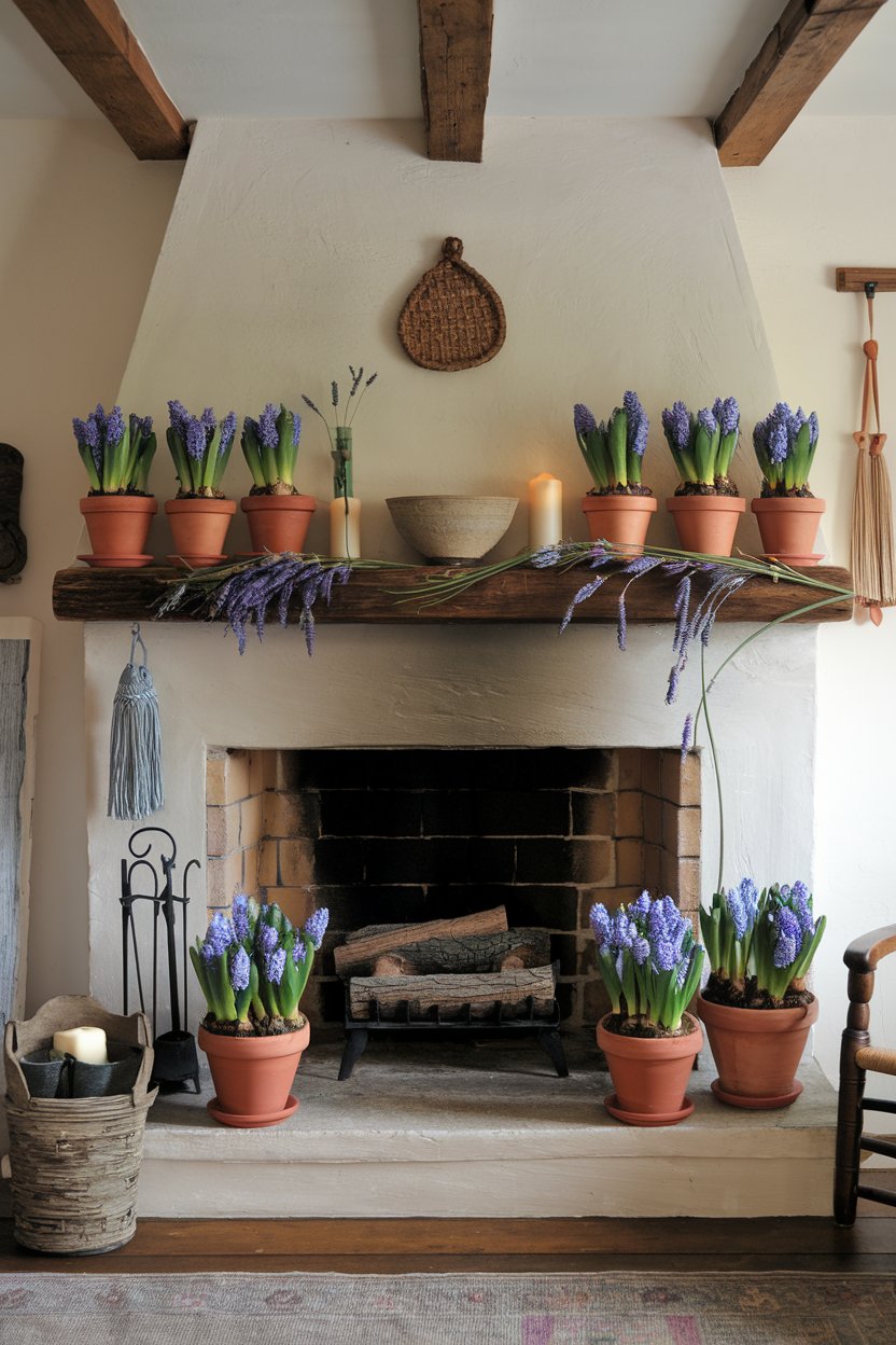 16 Spring Fireplace Mantel Decor Styles to Brighten Your Home - My ...