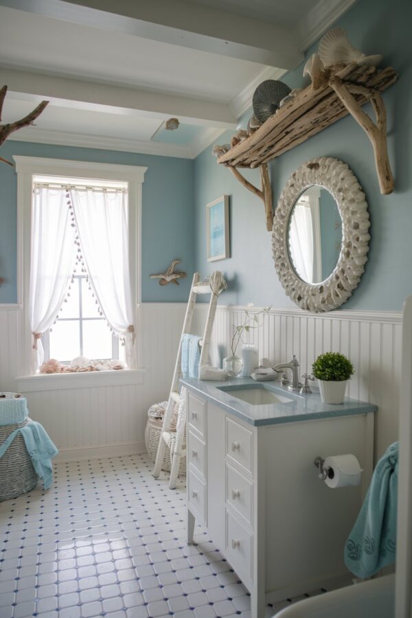 18 Beach Theme Bathroom Ideas to Bring Coastal Vibes Into Your Home ...
