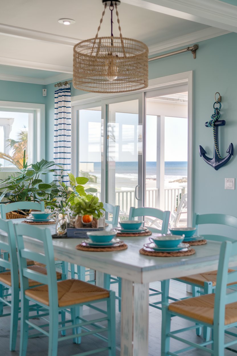 15 Coastal Dining Room Ideas That Capture the Charm of Beach Living ...