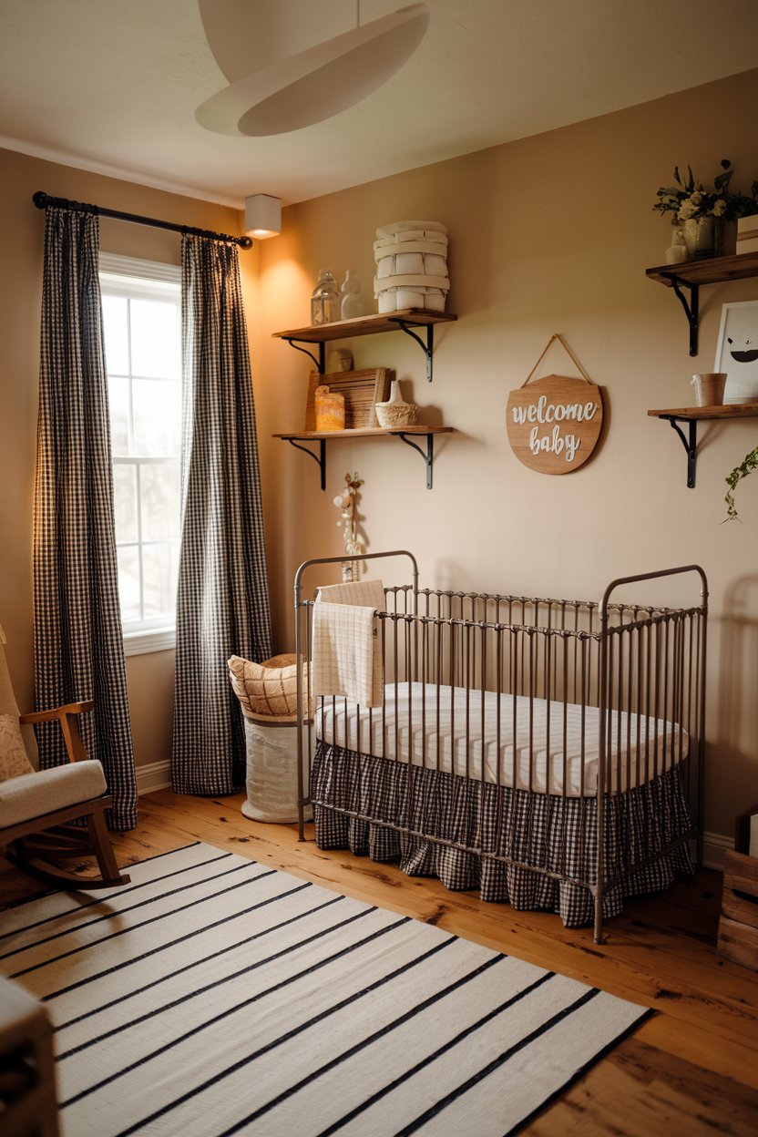 17 Farmhouse Nursery Interior Ideas to Create a Warm and Inviting Room ...