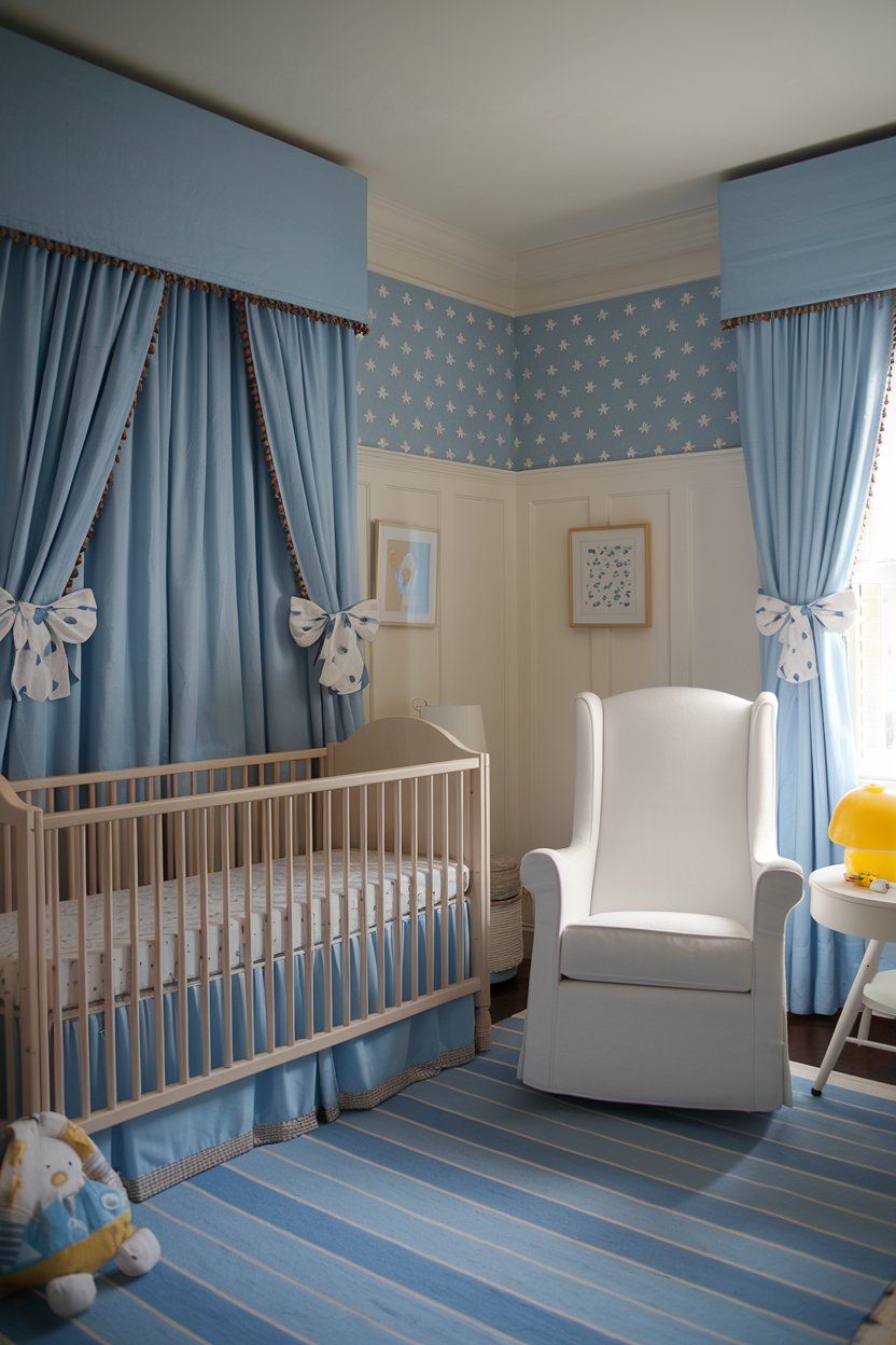 15 Blue Nursery Ideas for a Calm and Charming Baby Room - My Decor Inspo