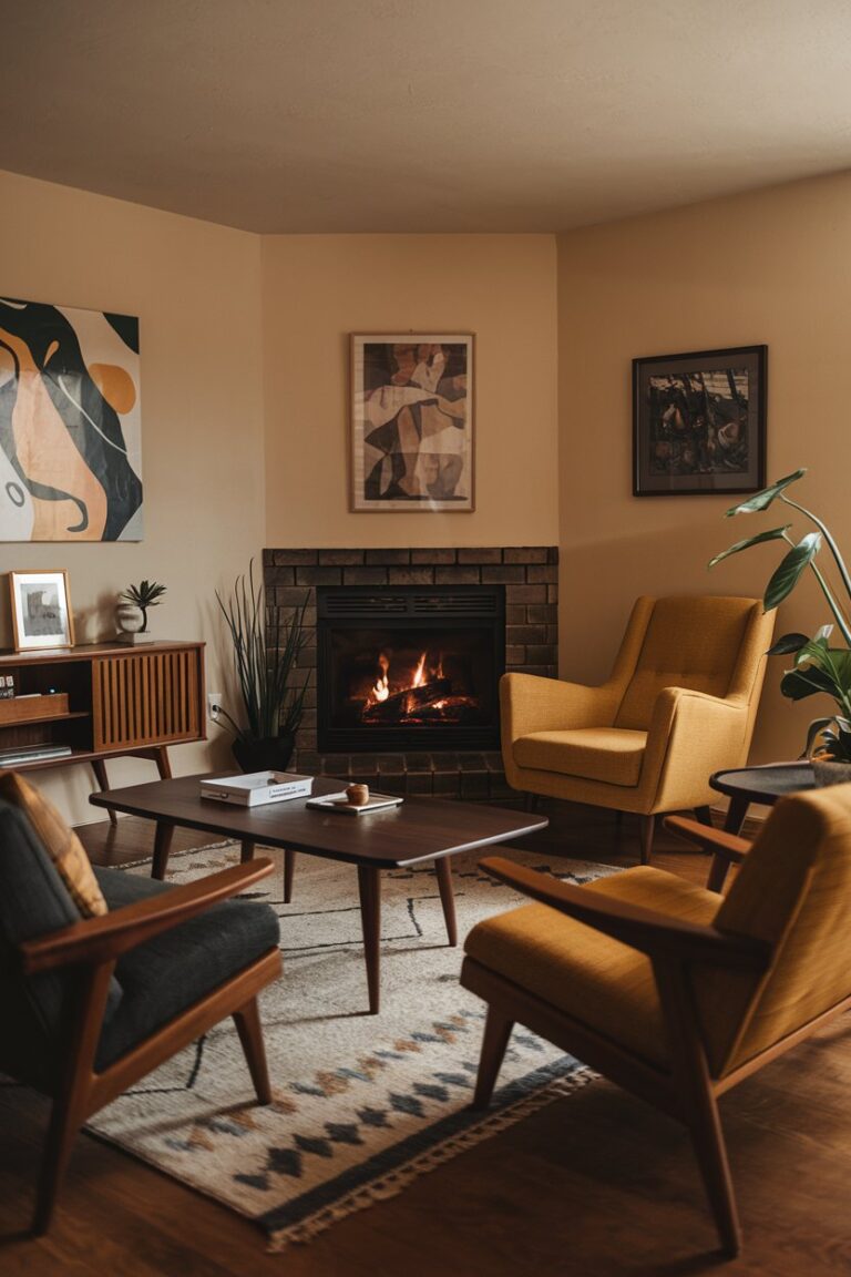 18 Cozy Mid-Century Modern Living Room Ideas for a Warm and Stylish ...