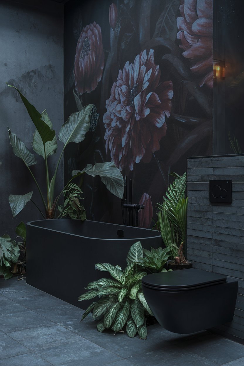 14 Dark Feminine Bathroom Decor Ideas for a Bold and Unique Look - My Decor Inspo