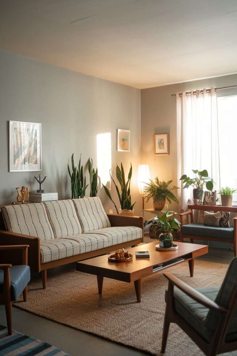 18 Cozy Mid-Century Modern Living Room Ideas for a Warm and Stylish ...