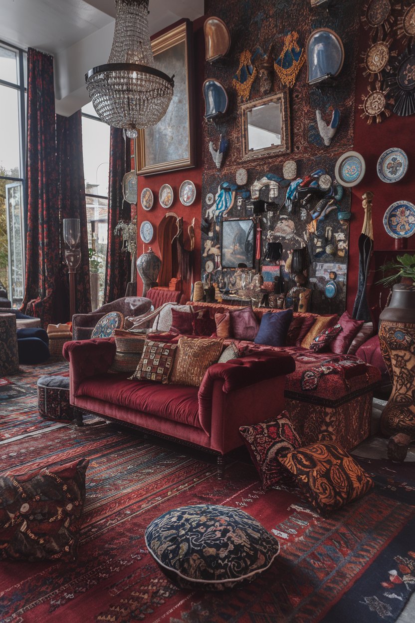 16 Eclectic Living Room Interior Ideas to Transform Your Home with ...