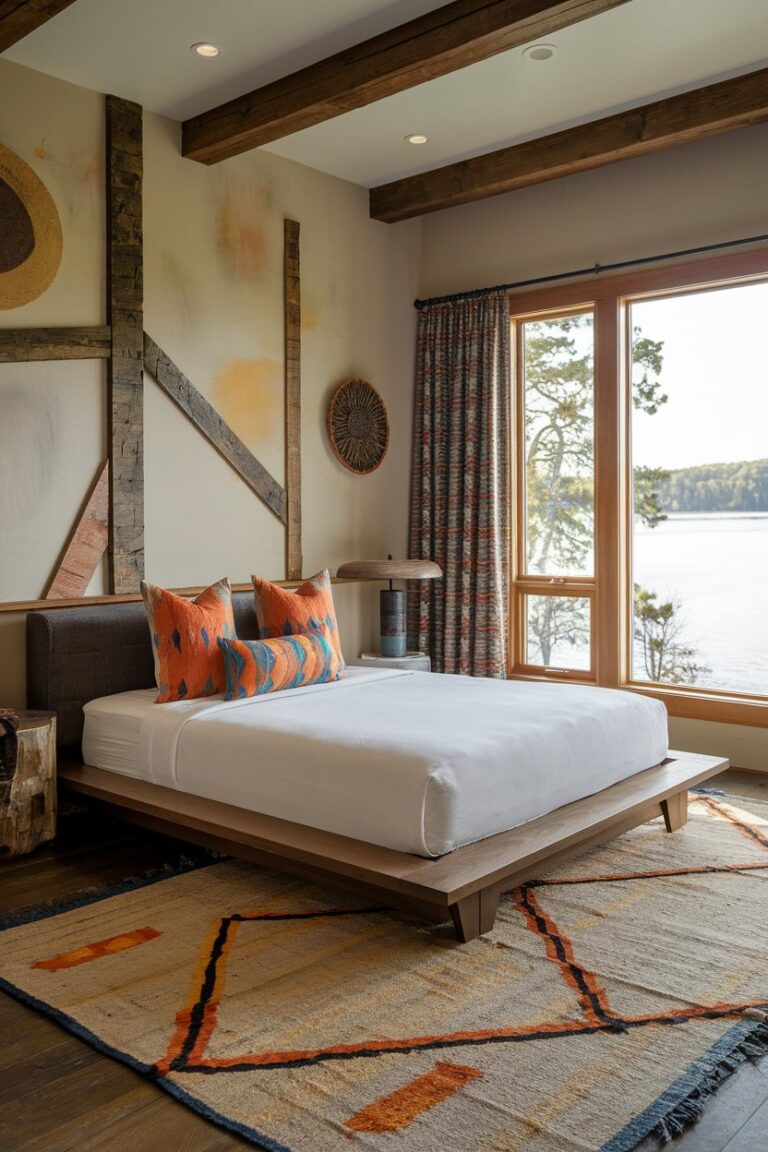 17 Lake House Bedroom Decor Ideas to Bring Nature Indoors - My Decor Inspo