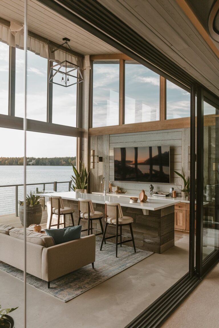 15 Modern Lake House Decoration Ideas: Timeless Designs for a Serene ...