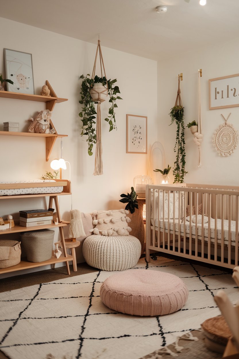15 Neutral Boho Nursery Interior Ideas for a Calm and Cozy Space - My ...
