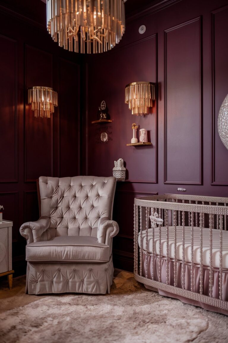 15 Purple Nursery Interior Designs: A Guide to Cozy and Elegant Baby ...