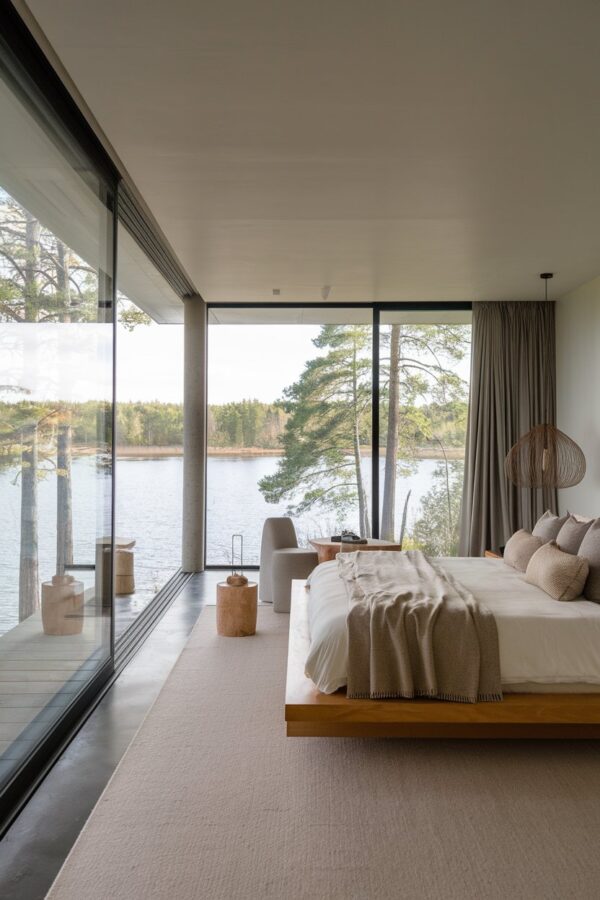 17 Lake House Bedroom Decor Ideas to Bring Nature Indoors - My Decor Inspo