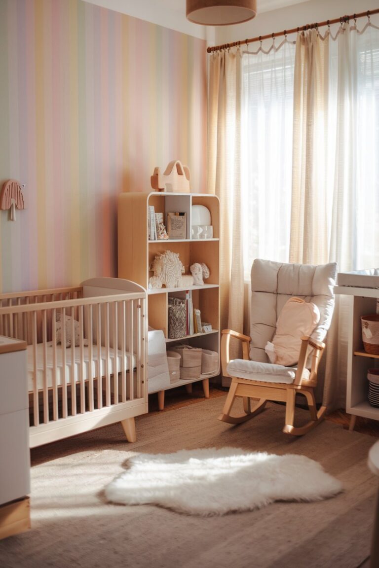 14 Rainbow Nursery Interior Ideas: Thoughtful Designs for a Cozy and ...