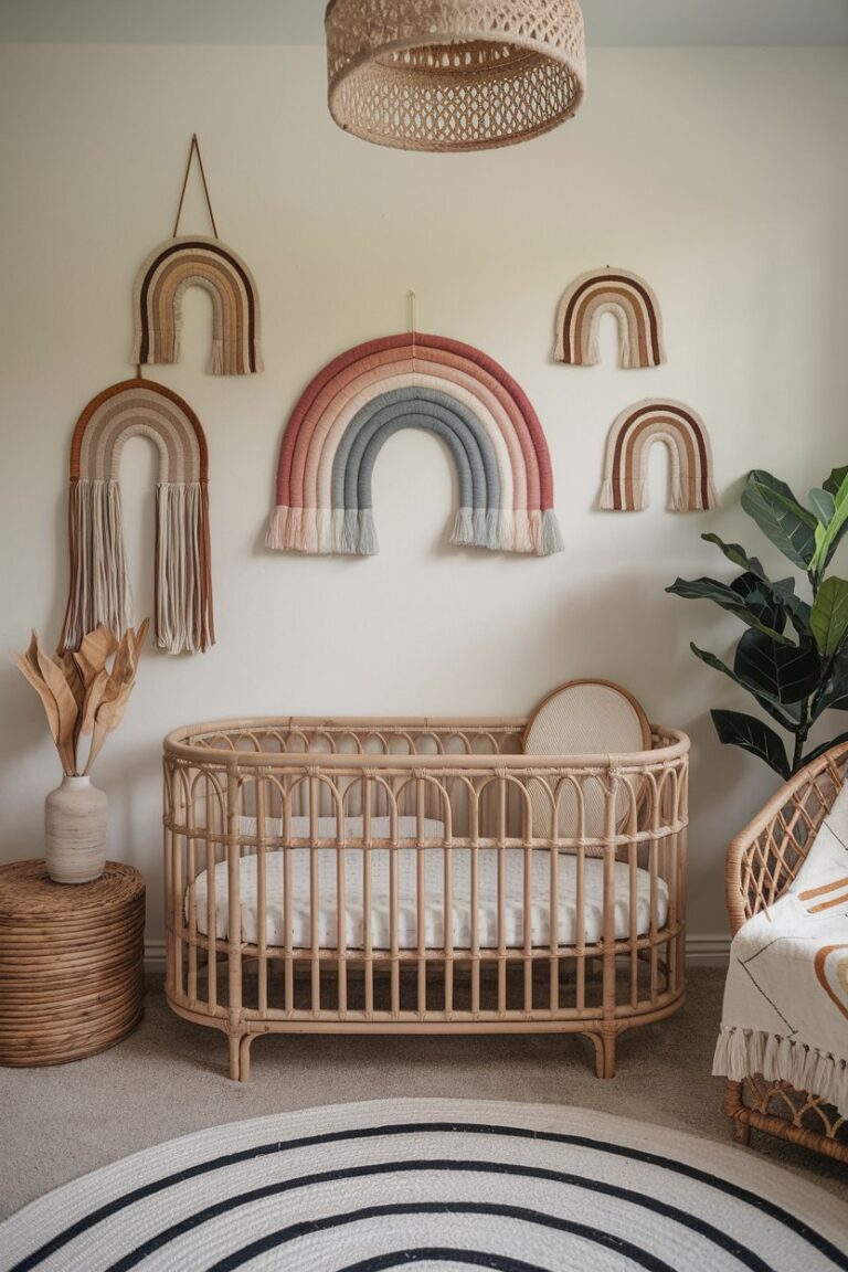 14 Rainbow Nursery Interior Ideas: Thoughtful Designs for a Cozy and ...