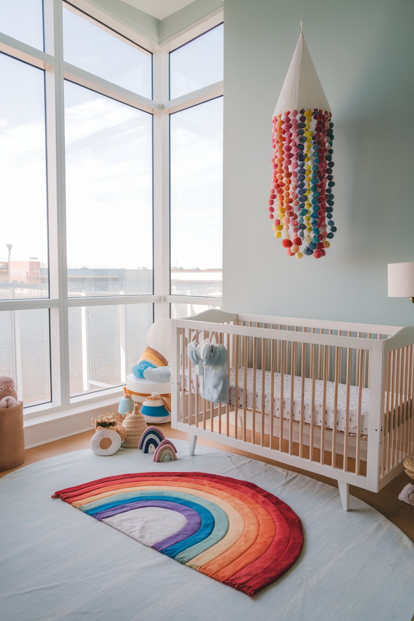 14 Rainbow Nursery Interior Ideas: Thoughtful Designs for a Cozy and ...