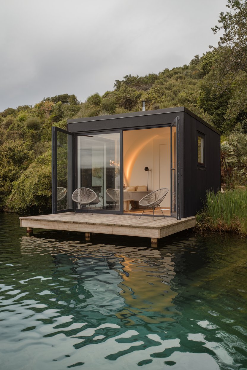 Contemporary Houses With Lake Views photo