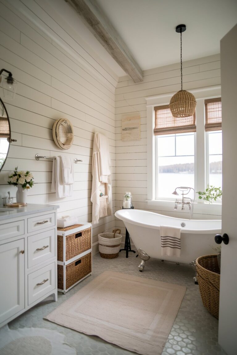 15 Lake House Bathroom Decor Ideas to Create a Relaxing Retreat - My ...