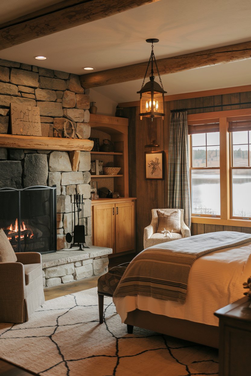 17 Lake House Bedroom Decor Ideas to Bring Nature Indoors - My Decor Inspo