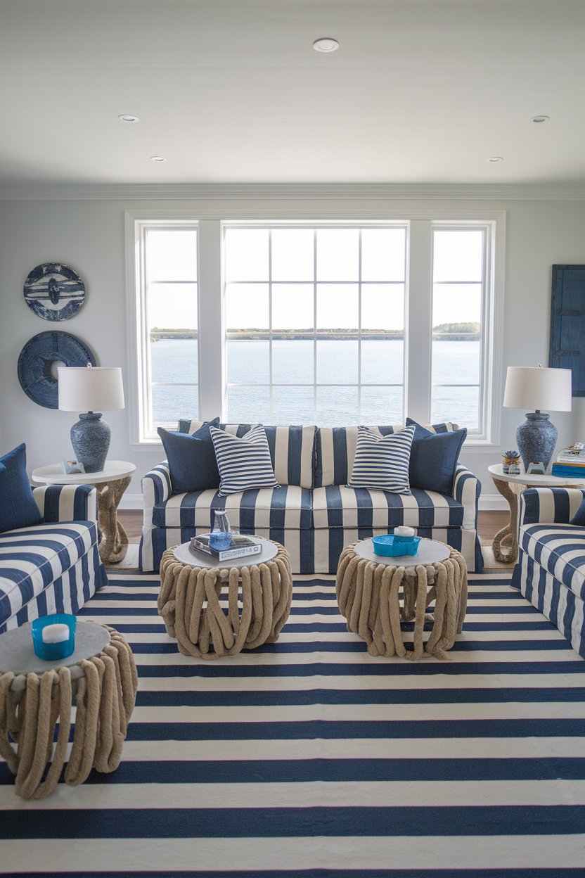 16 Lake House Living Room Decor Ideas for a Relaxing and Timeless Space ...
